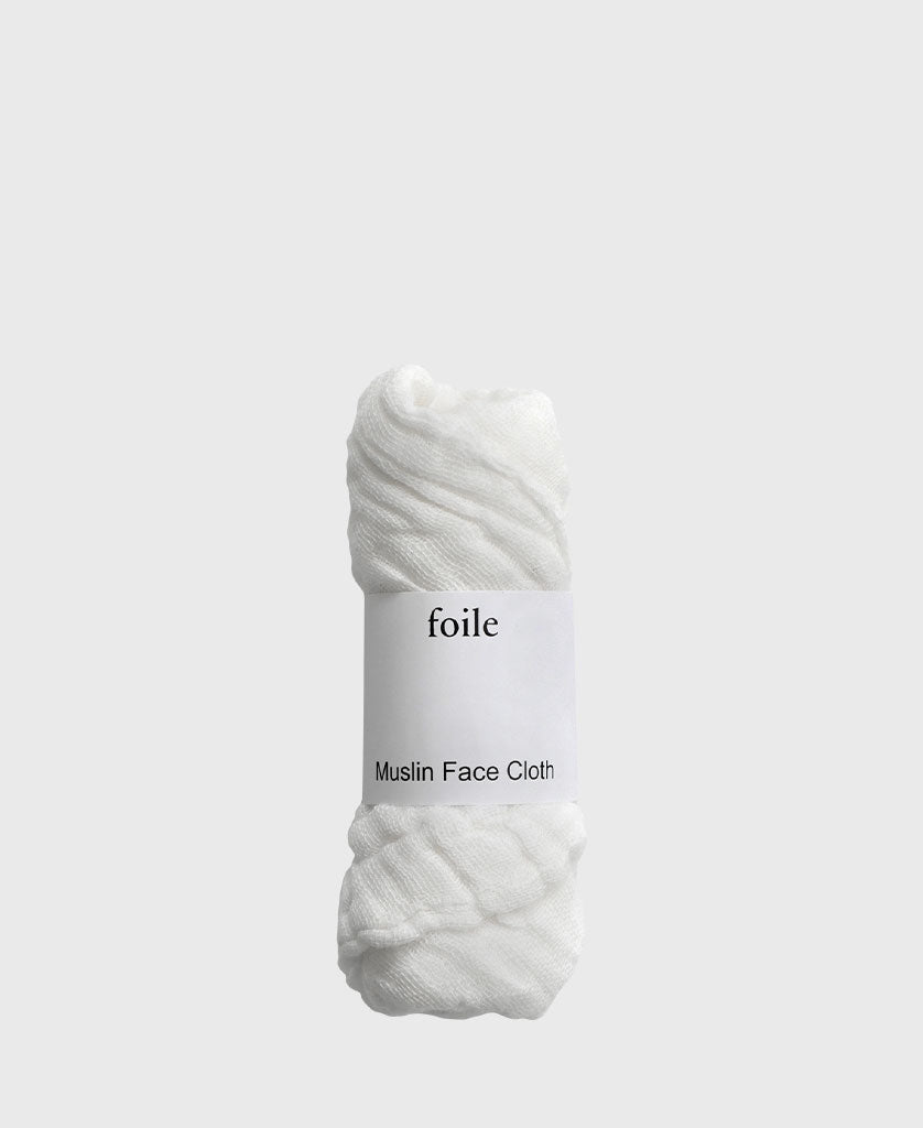 Foile Muslin Face Cloth Premium Skincare at colleen