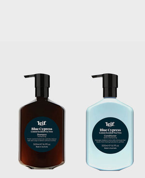 BLUE CYPRESS SHAMPOO + CONDITIONER BUNDLE