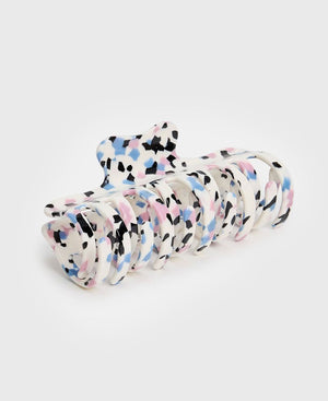 JOJO CLAW LARGE - TERRAZZO