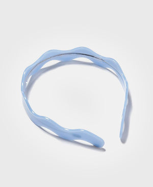 WAVY HEADBAND - PERIWINKLE