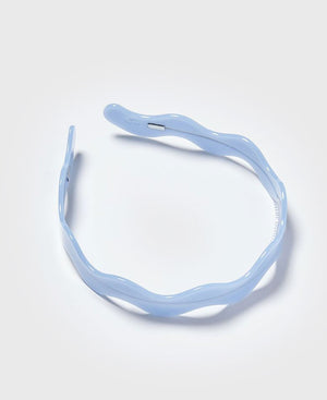 WAVY HEADBAND - PERIWINKLE