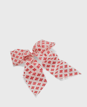 LUCKY CLOVER BOW - RED
